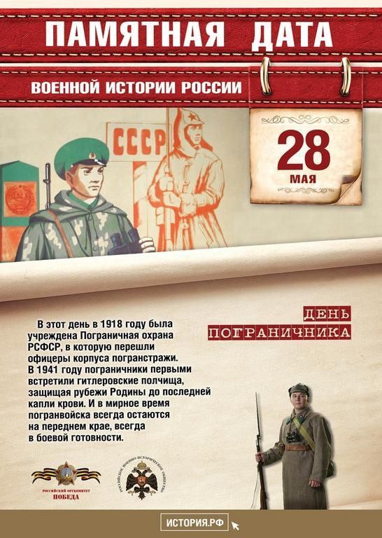 День пограничника (от 28.05.2023)