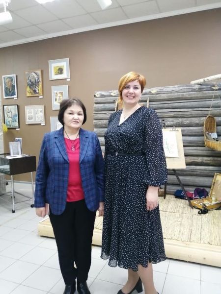 В рамках празднования Вороньего дня, Экоцентр сегодня посетили Меринова Татьяна и Гоголева Татьяна Степановна