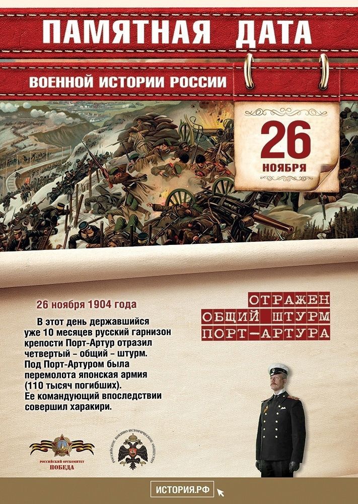 Памятная дата военной истории (от 26.11.2021)